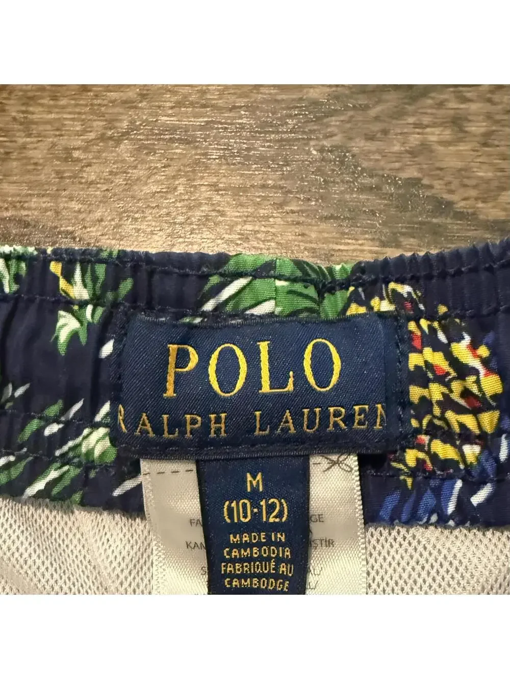 Polo Ralph Lauren Boys Jamaica Traveler Tropical All-Day Beach Shorts M 10/12